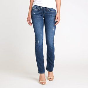 Silver Jeans Co Tuesday Low-rise Boot Cut Jeans Dark Indigo